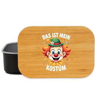 Carnival Clown Costume Carnival Carnival - Lunch Box - black - Front