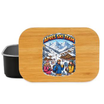 Après Ski Team Bergidyll - Lunch Box - Schwarz - Vorne