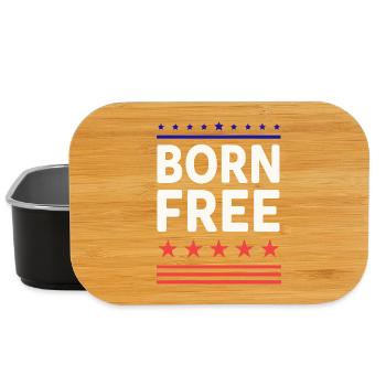 Born Free Stars & Stripes - Lunch Box - black - Front