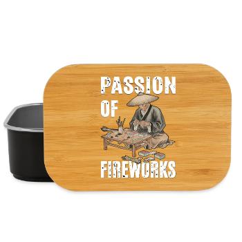 Passion Of Fireworks - Lunch Box - black - Front