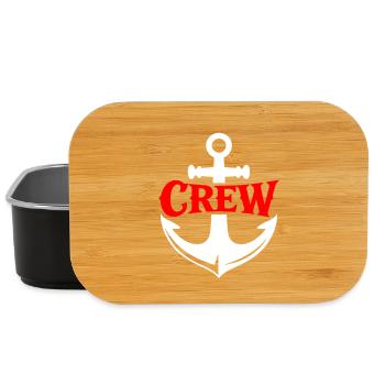 Anker Crew Symbol - Lunch Box - Schwarz - Vorne