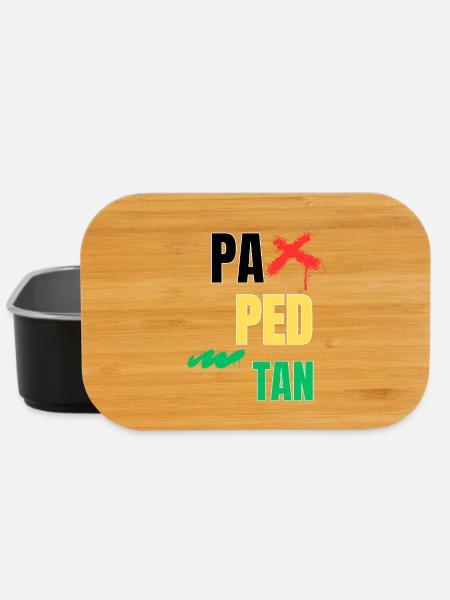 pa_ped_tan - Lunch Box - black