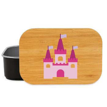 Princess Castle - Lunch Box - black - Front