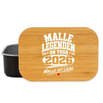 MALLE 2026  Malle Legenden on Tour 2026 - Lunch Box - Schwarz - Vorne