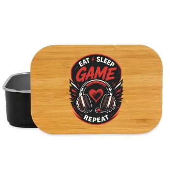 Gaming Lover Controller Design - Lunch Box - black - Front