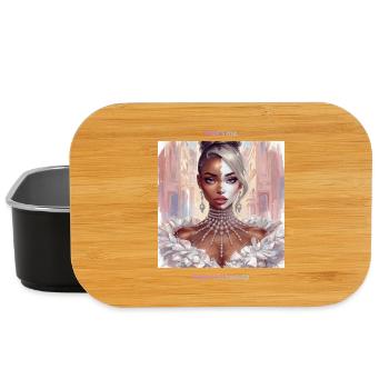 Glamour Split Portrait Crystals - Lunch Box - black - Front