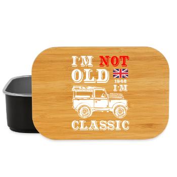 I_Am_Not_Old_I_Am_Classic - Boîte à goûter - noir - Devant