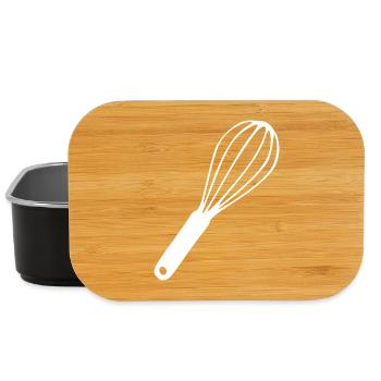 Whisk Cook Gift - Lunch Box - black - Front