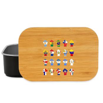 Lateinamerikanischer Widerstand - Lunch Box - Schwarz - Vorne