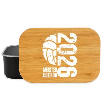 Volleyball Master Hoodie 2026, white, swimming trunks - Lunch Box - black - Front
