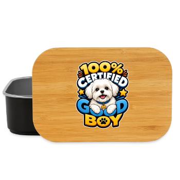 Maltese - Lunch Box - black - Front