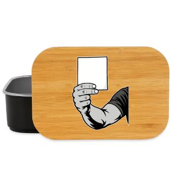 Karte Schwarzweiß - Lunch Box - Schwarz - Vorne