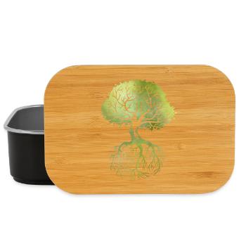 Roots - Lunch Box - black - Front