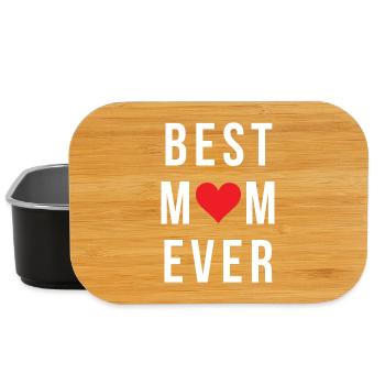 Best Mom Ever - Lunch Box - Schwarz - Vorne