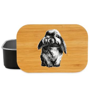Rabbit Schlapohr - Lunch Box - black - Front