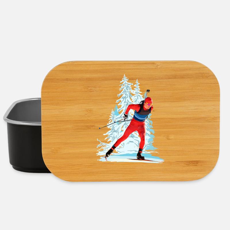 Biathlon - Lunch Box - Schwarz