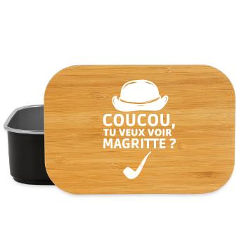 peintre, artiste peintre, peinture - Boîte à goûter - noir - Devant