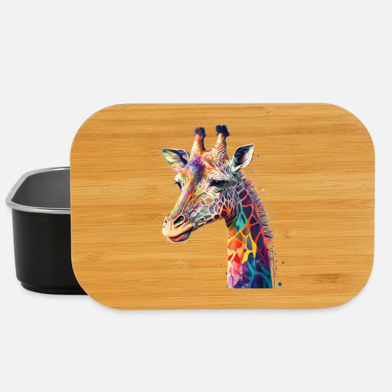 Giraffe - Lunch Box - Schwarz
