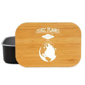Toxic Planet - UFO ecology - Lunch Box - black - Front
