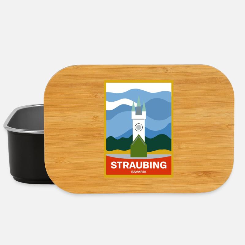Straubing - Boîte à goûter - noir