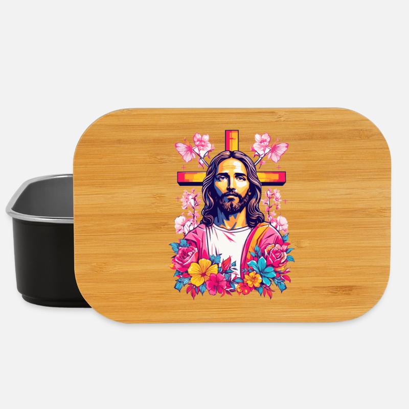 Jesus Christus - Lunch Box - Schwarz