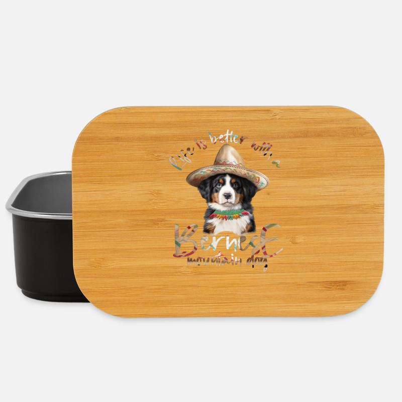 Berner Sennenhund - Lunch Box - Schwarz