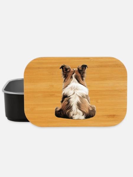 Chien de berger Shetland - Boîte à goûter - noir