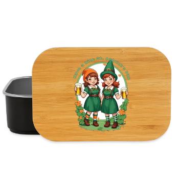 Bonne fête de la Saint-Patrick - Boîte à goûter - noir - Devant