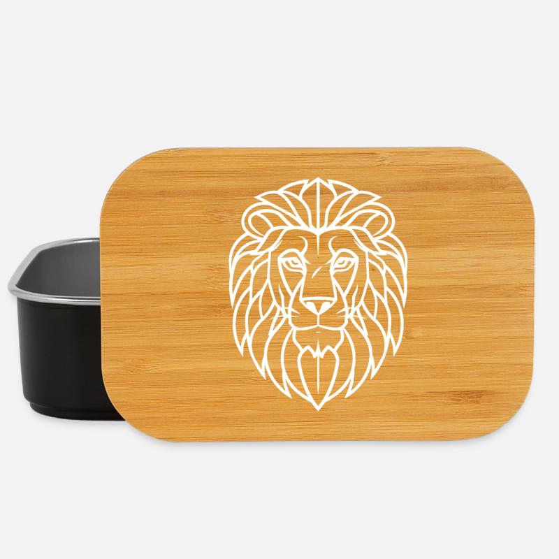 Lion - Lunch Box - black