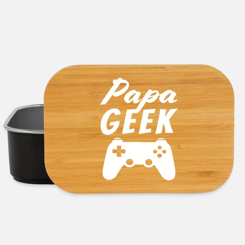 Geek-Vater - Lunch Box - Schwarz