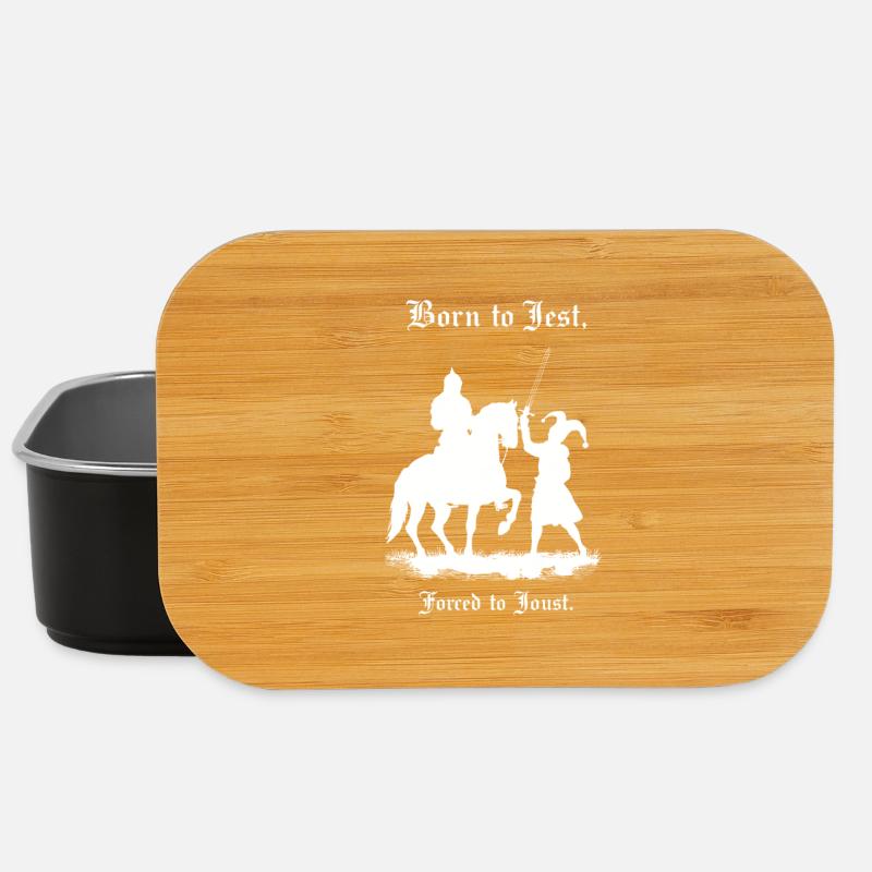 Born to Jest, Forced to Joust  - Boîte à goûter - noir