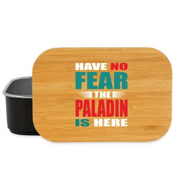 Have no Fear the Paladin is here Outfit - Lunch Box - black - Front