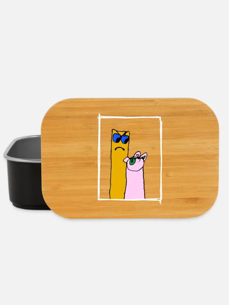 Pig vs French Frieze - Lunch Box - black