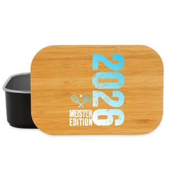 Tennis Master Edition 2026 in blue and white - Lunch Box - black - Front