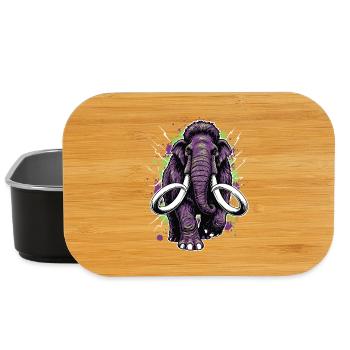 Königliche Mammut-Ahnenkraft - Lunch Box - Schwarz - Vorne