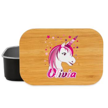 Olivia Einhorn, maiden name - Lunch Box - black - Front