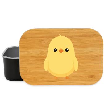 chick - Lunch Box - black - Front