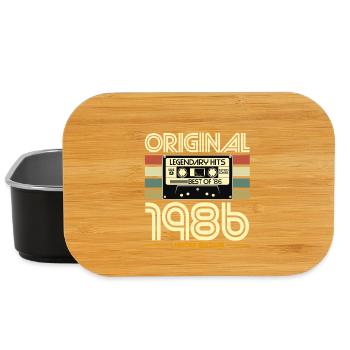 Original 1986: Begrenzte Retro-Hits - Lunch Box - Schwarz - Vorne
