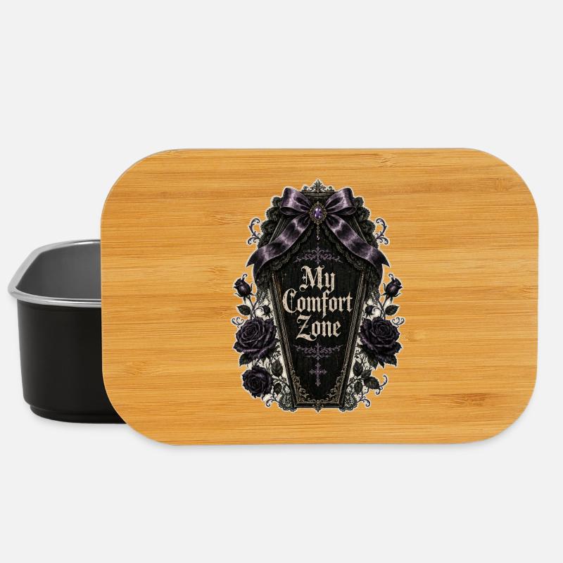 My Comfort Zone - Gothic - Lunch Box - black