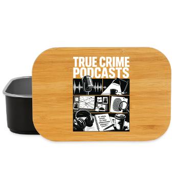 True Crime Podcast Ermittler - Lunch Box - Schwarz - Vorne