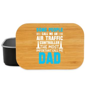 Air Traffic Controller Dad - Lunch Box - black - Front