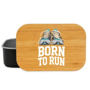 Trail Running - Born to Run - Lunch Box - black - Front