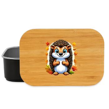 Karl der Igel (hedgehog) - Lunch Box - Schwarz - Vorne