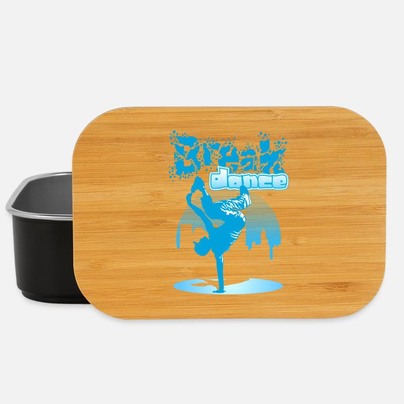 City breakdance - Lunch Box - black