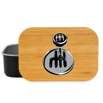 Gangschaltung - Autosport - Lunch Box - Schwarz - Vorne