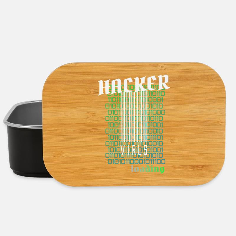 Anonymous, Hacker - Lunch Box - Schwarz
