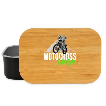 Motocross Lifestyle - Lunch Box - black - Front