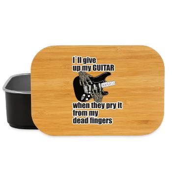 I´ll give up my guitar ..... - Lunch Box - Schwarz - Vorne