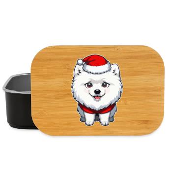 Dog Christmas - Lunch Box - black - Front
