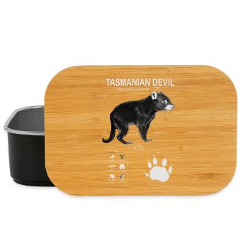 Tasmanian Devil - Lunch Box - Schwarz - Vorne